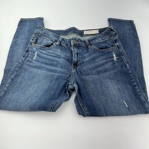 Pistola Distressed Skinny Jeans Blue Size 30